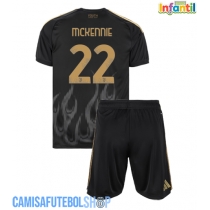Camisa de time de futebol Juventus Weston McKennie #22 Replicas 3º Equipamento Infantil 2026-27 Manga Curta (+ Calças curtas)